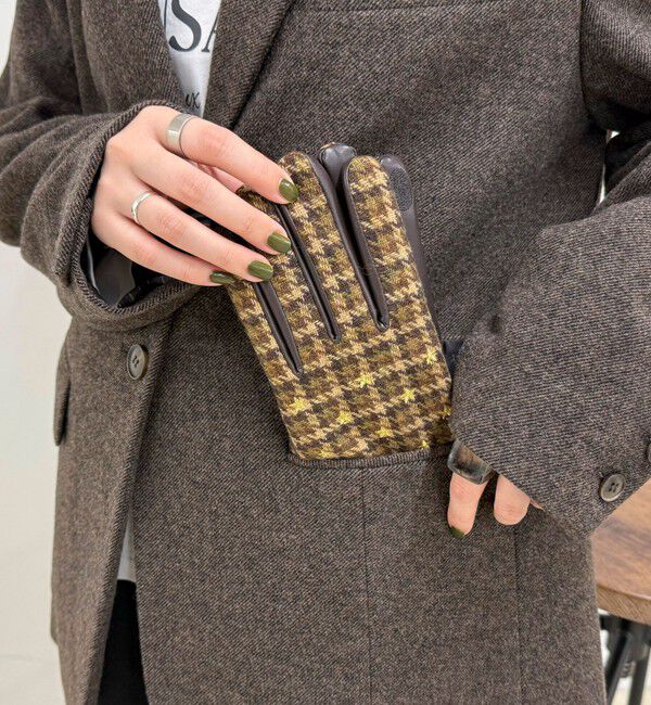 モテ系ファッションメンズ|【フレディアンドグロスター/FREDY&GLOSTER】 【CASSELINI/キャセリーニ】柄×モチーフ刺しゅうグローブ