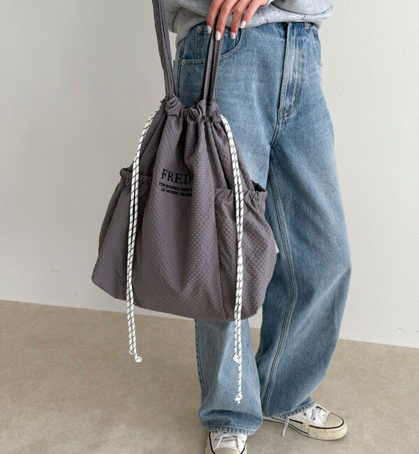 人気メンズファッション|【フレディアンドグロスター/FREDY&GLOSTER】 撥水サッカーサイドポケットトートバッグ