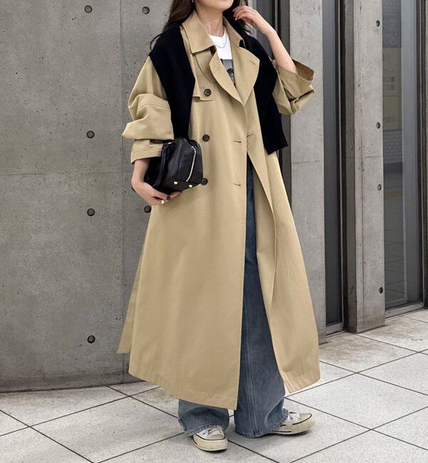 共ベルト付憲章デザイントレンチコート（Mila Owen）｜ルミネの