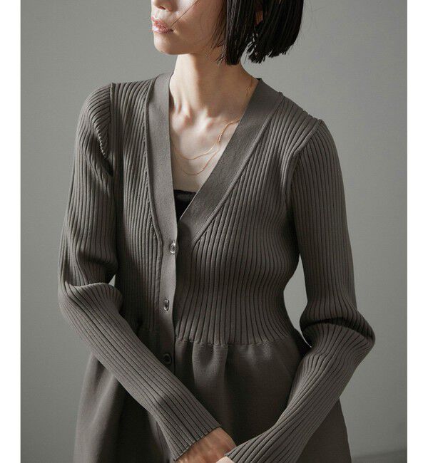 フィッシュネットニットジャケット（allureville）｜ルミネの