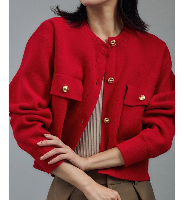 人気ファッションメンズ|【サロン アダム エ ロペ/SALON adam et rope’】 スウェットライクメタルボタンカーディガン 2 / 新色追加