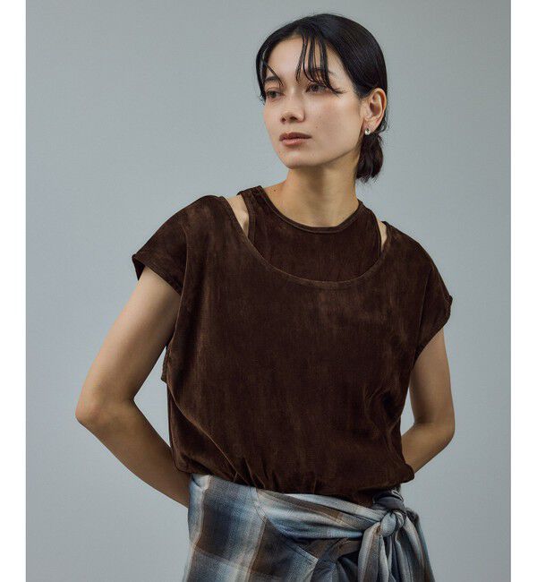 メンズファッションオススメ|【サロン　アダム　エ　ロペ/SALON adam et rope’】 【WEB限定】マルチウェイベロアタッチレイヤードプルオーバー