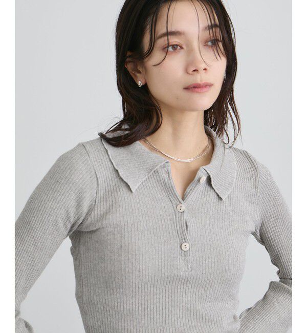 【サロン　アダム　エ　ロペ/SALON adam et rope’】 【Baserange（ベースレンジ）】DUAL LONG SLEEVE TEE