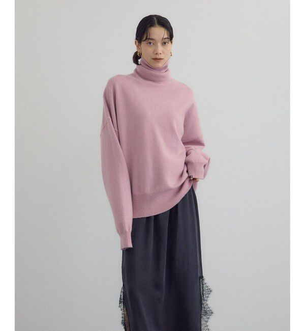 【サロン　アダム　エ　ロペ/SALON adam et rope’】 【extreme cashmere（エクストリーム・カシミア）】jill タートルネックニット