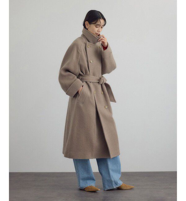 ファッションメンズなら|【サロン アダム エ ロペ/SALON adam et rope’】 【COUTURE D'ADAM(クチュール ド アダム)】キッドモヘヤシャギーコート