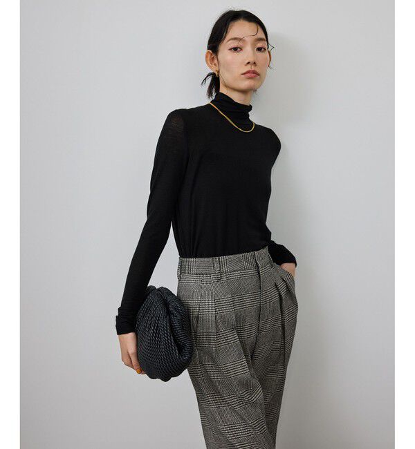 メンズファッションの一押し|【ロペ/ROPE’】 カシミヤシルクブレンドインナータートルネック/イージーケア