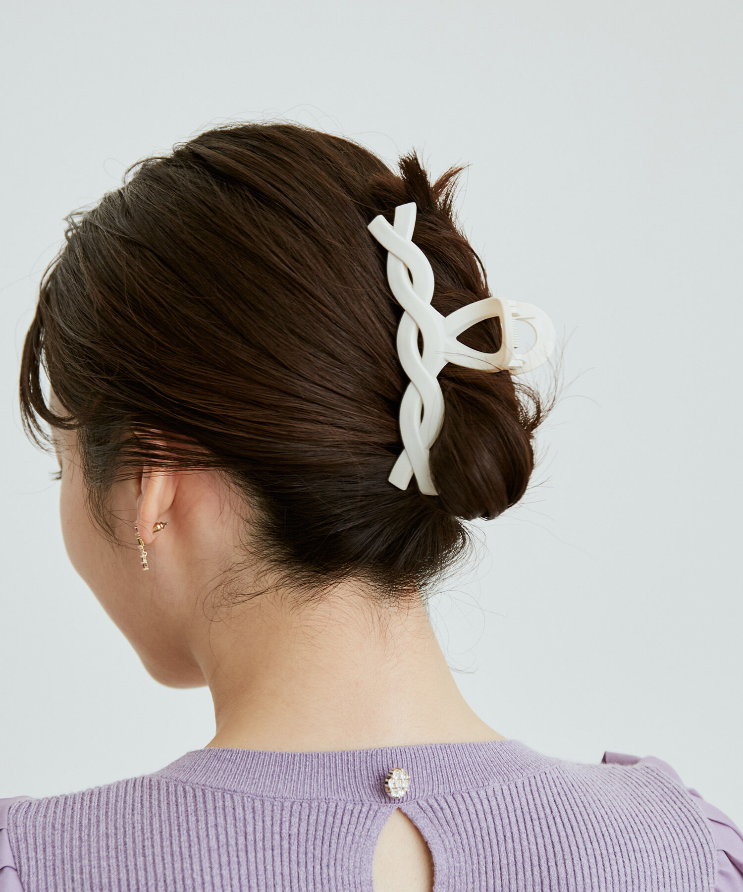 メンズファッションなら|【ビス/VIS】 マットウェイビーカラーバンスクリップ