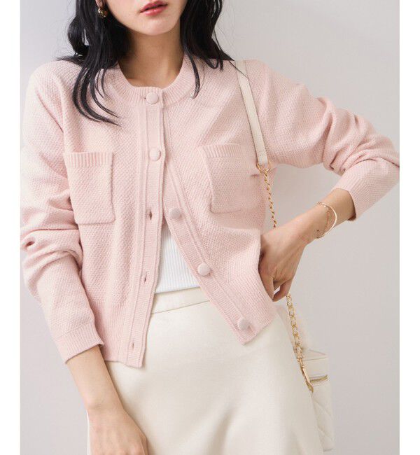 モテ系メンズファッション|【ビス/VIS】 くるみ釦ニットカーディガン