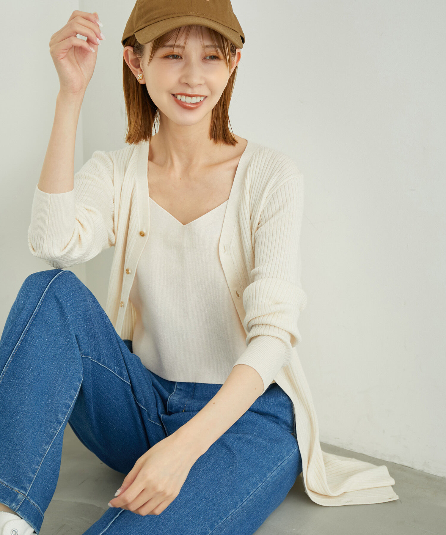 メンズファッションの一押し|【ロペピクニック/ROPE' PICNIC】 総針ニットビスチェ