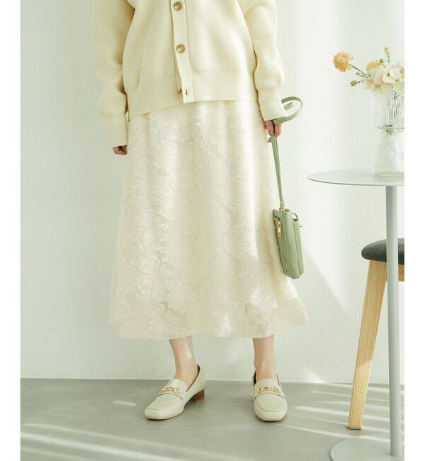 【ロペピクニック/ROPE' PICNIC】 フリンジスカート