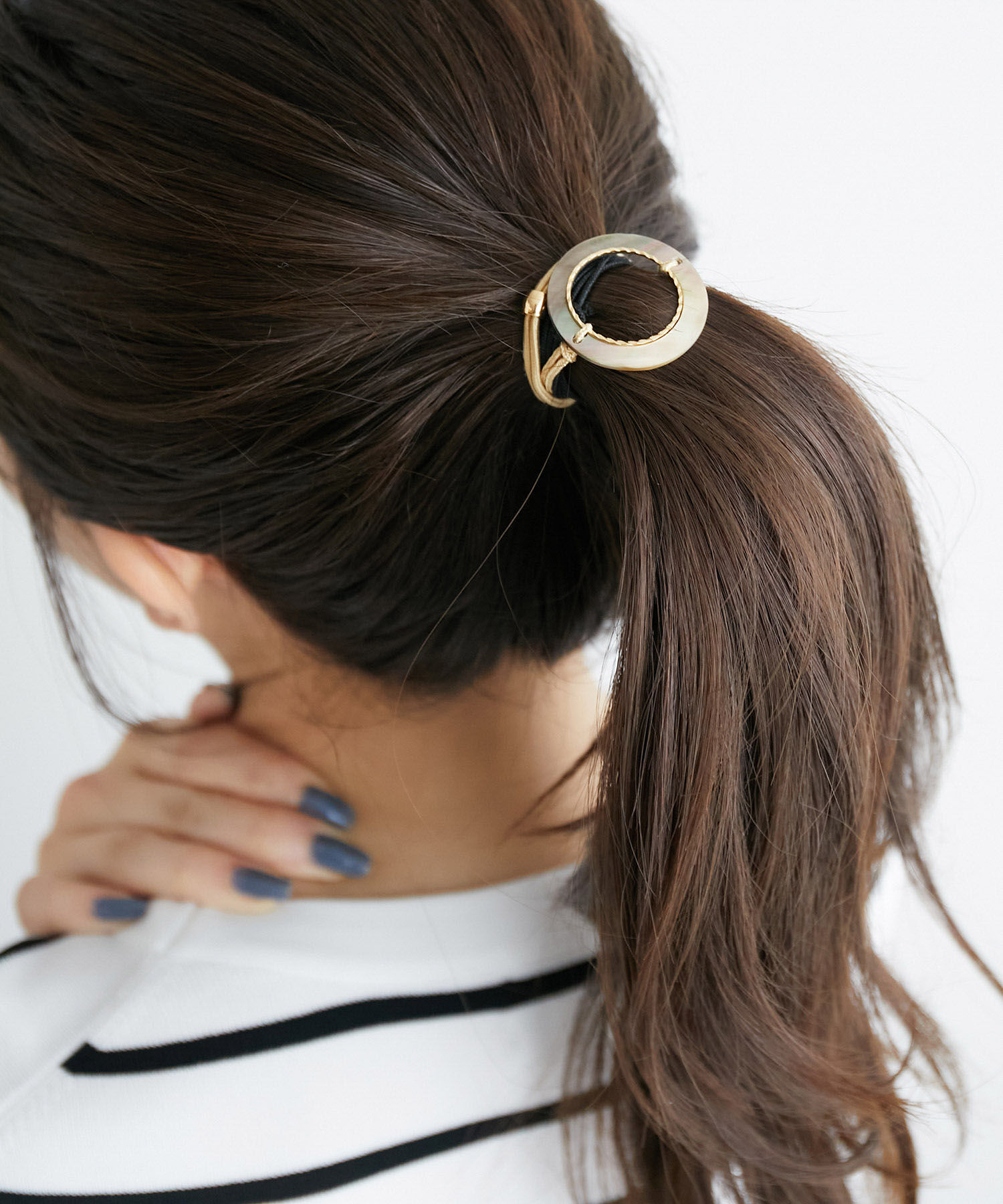 ファッションメンズなら|【ロペピクニック/ROPE' PICNIC】 シェルサークルヘアポニー