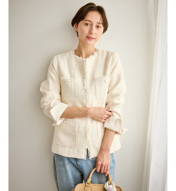 ファッションメンズなら|【ロペピクニック/ROPE' PICNIC】 セレモニー・通勤対応/ツイードジャケット/リンクコーデ