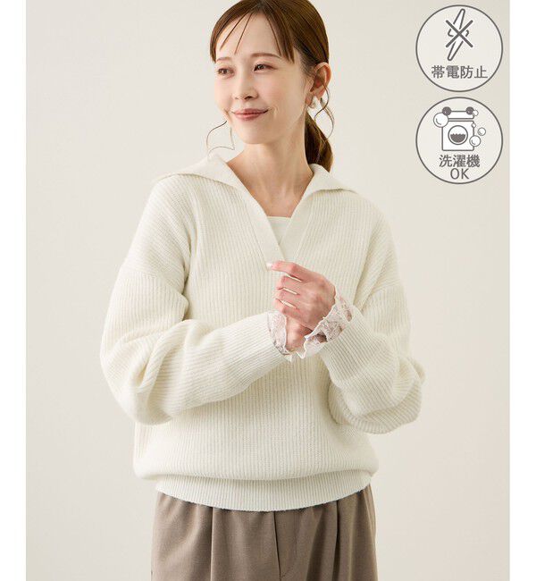 NOMA t.d.: CHECKER & STRIPE SWEATER（SHIPS）｜ルミネのファッション