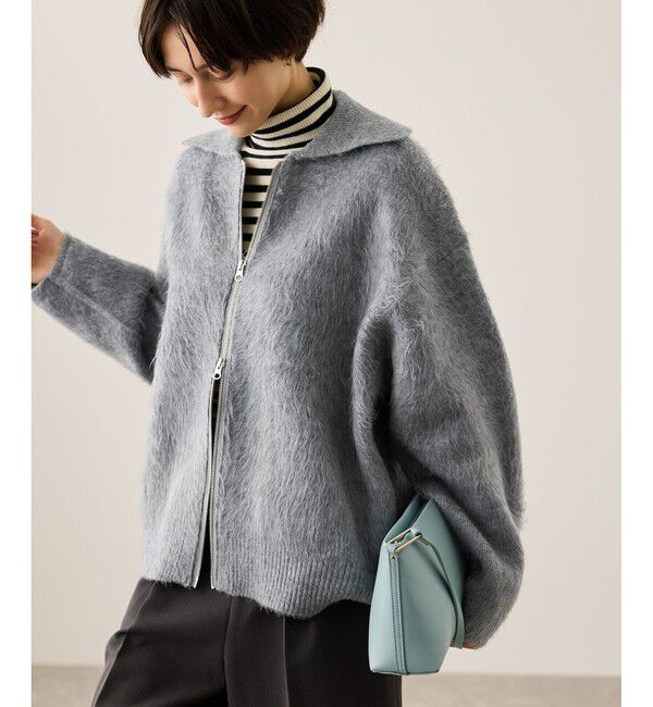 アルパカシャギージップコート（SNIDEL）｜ルミネのファッション通販