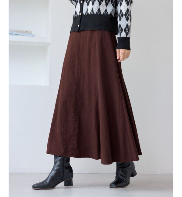【ロペピクニック/ROPE' PICNIC】 フィブリルマーメイドフレアスカート