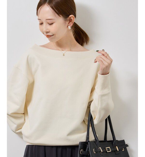 ファッションメンズお薦め|【ロペピクニック/ROPE' PICNIC】 2WAYボートネックスウェット/リンクコーデ