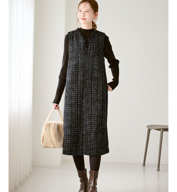 シアーチェックワンピース（STYLEMIXER）｜ルミネのファッション通販
