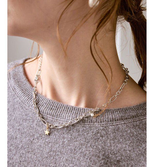 【ロペピクニック/ROPE' PICNIC】 チャームデザインショートネックレス