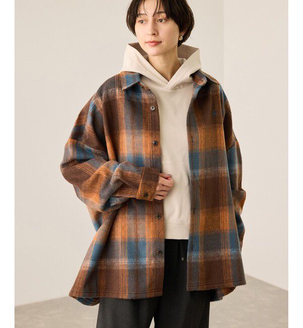 【ロペピクニック/ROPE' PICNIC】 【BEVERLY HILLS POLO CLUB・WEB限定】シャギーチェックシャツ