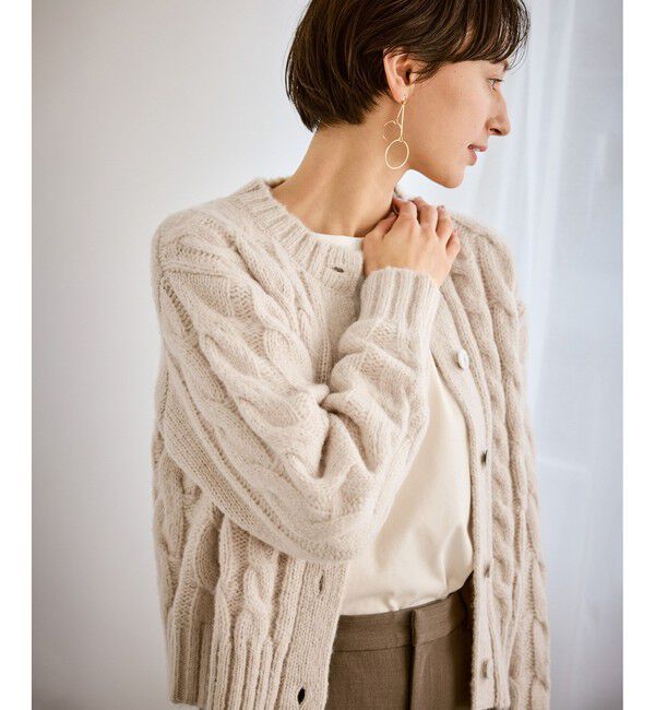 別注』KHWOPA SPIRIT×DOORS スラブカーディガン（URBAN RESEARCH DOORS