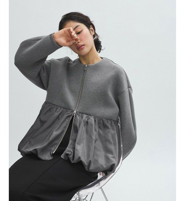 コットンナイロンバスケット ペプラムドールトップス（DES PRES