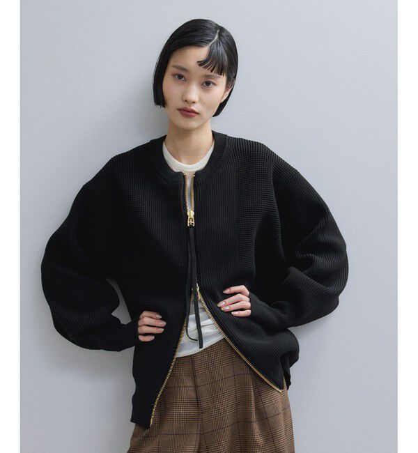 人気ファッションメンズ|【アダム　エ　ロペ/ADAM ET ROPE’】 【WEB限定】・【サステナブル】ジップニットカーディガン