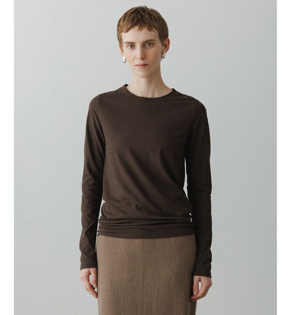 ファッションメンズお薦め|【アダム　エ　ロペ/ADAM ET ROPE’】 【EMOELLE】サイドシームレスロンT