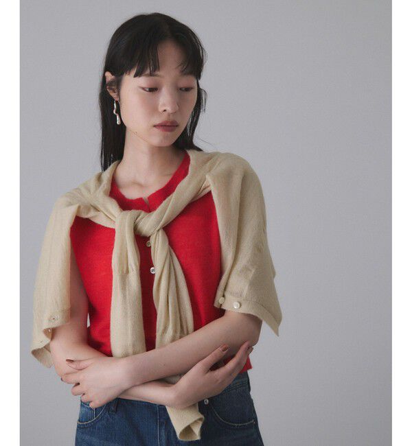 人気ファッションメンズ|【アダム　エ　ロペ/ADAM ET ROPE’】 モヘアミックスセットニットカーディガン