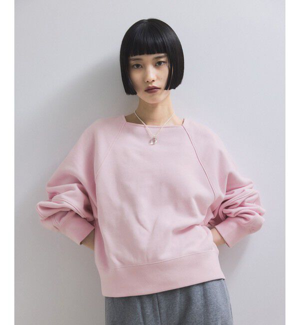 モテ系ファッションメンズ|【アダム エ ロペ/ADAM ET ROPE’】 【WEB限定】2WAYスクエアネックスウェット