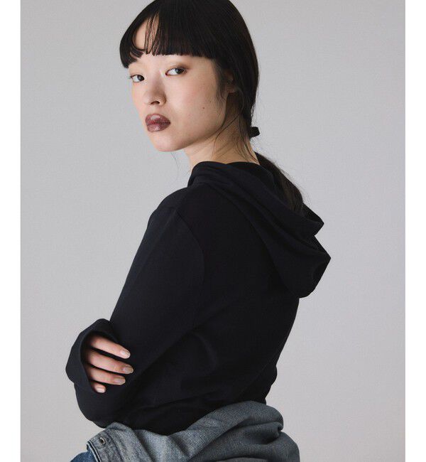 ファッションメンズお薦め|【アダム エ ロペ/ADAM ET ROPE’】 シアーフードプルオーバー