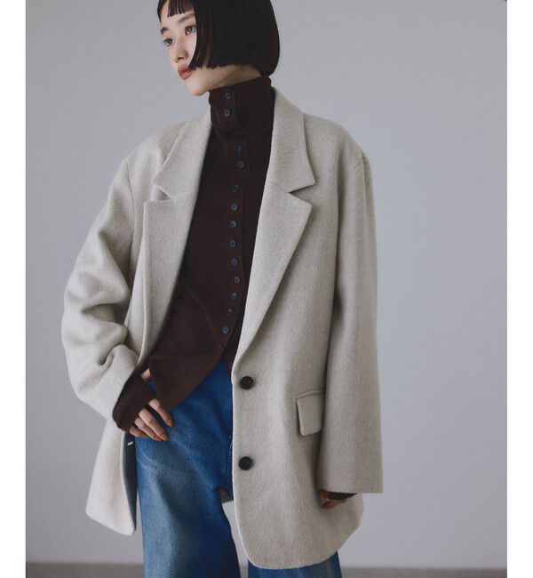 【アダム　エ　ロペ/ADAM ET ROPE’】 リラクシーオーバージャケット