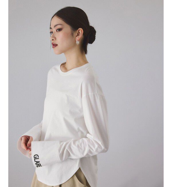 ファッションメンズなら|【アダム エ ロペ/ADAM ET ROPE’】 シャツカフスロングスリーブTシャツ