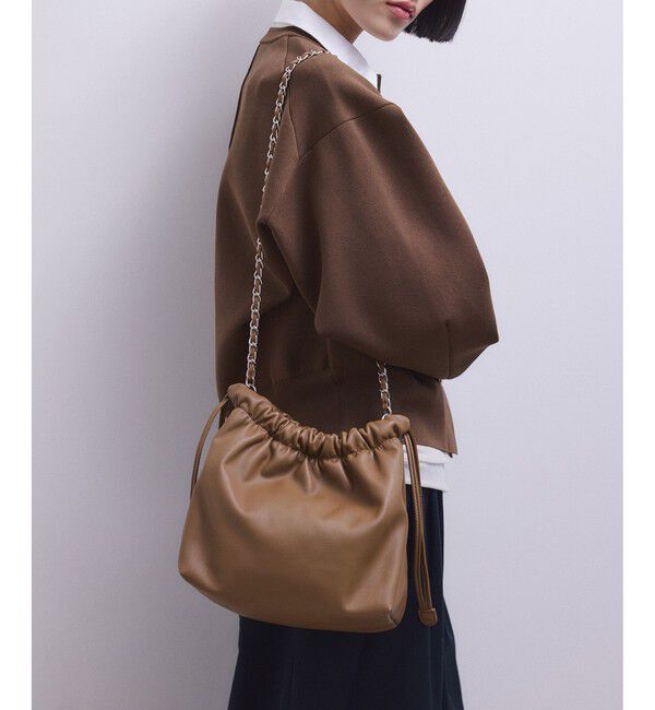 【アダム　エ　ロペ/ADAM ET ROPE’】 【WEB限定】チェーンショルダーバッグ