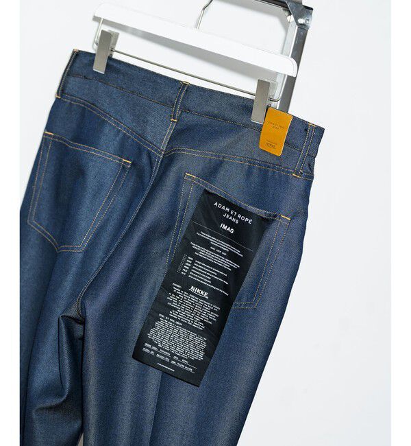 モテ系メンズファッション|【アダム エ ロペ/ADAM ET ROPE’】 【NIKKE】ストレート デニム スラックス / ADAM ET ROPE' JEANS -IMAG-