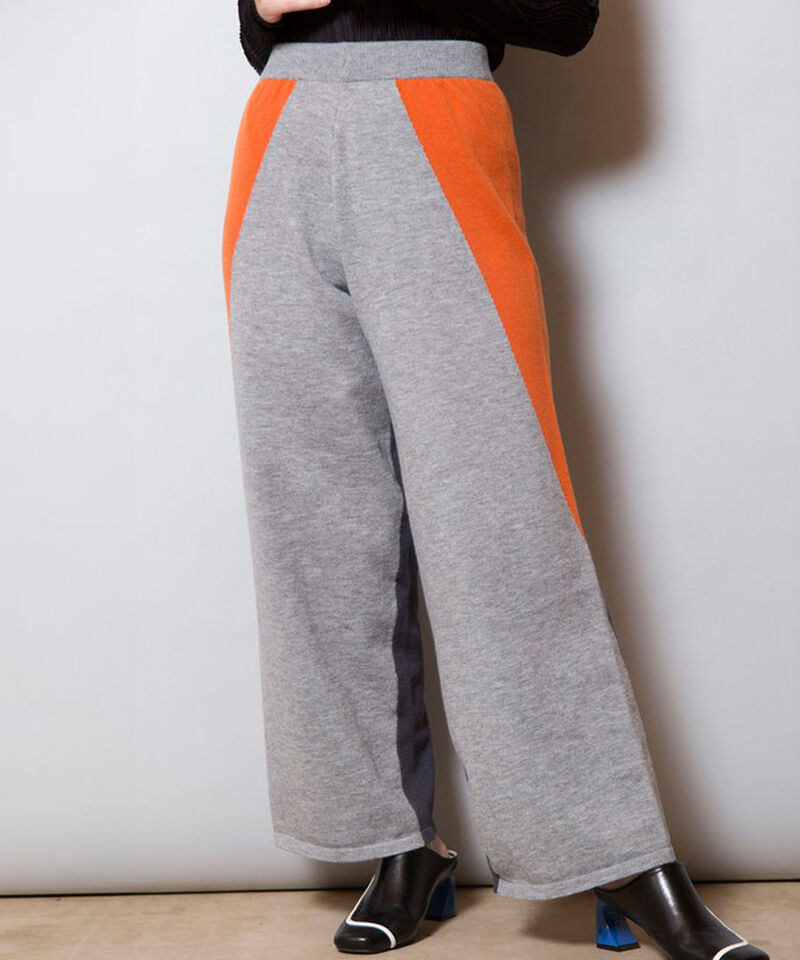 ファッションメンズのイチオシ|【オズモーシス/OSMOSIS】 2WAY配色ニットパンツ