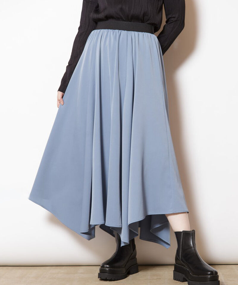 【オズモーシス/OSMOSIS】 ハンカチーフヘムスカート