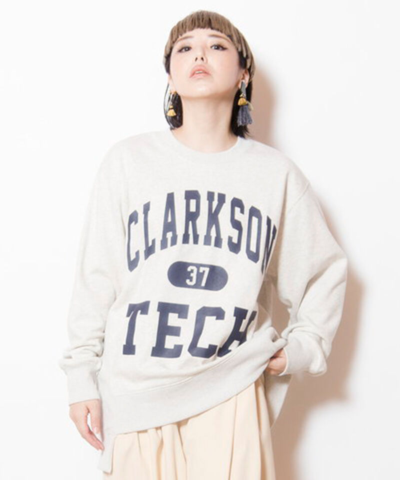 【オズモーシス/OSMOSIS】 プリントビッグプルオーバー