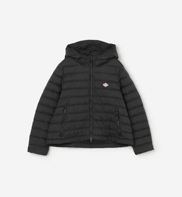 【ビショップ/Bshop】 DANTON | ナイロンタフタ フードダウンジャケット WOMEN