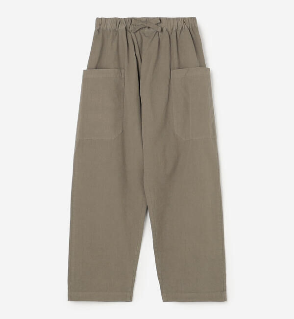 【ビショップ/Bshop】 ORCIVAL | コットンツイル ワイドイージーパンツ WOMEN