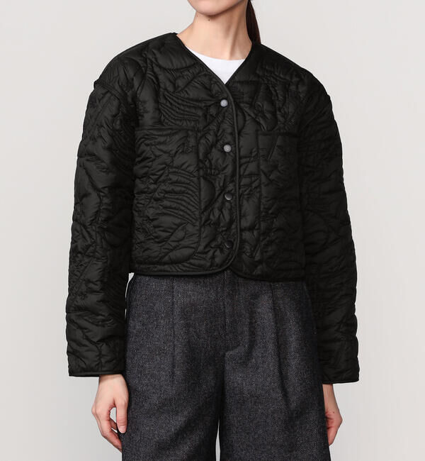 【ビショップ/Bshop】 manipuri | 中綿 キルティングショートジャケット WOMEN