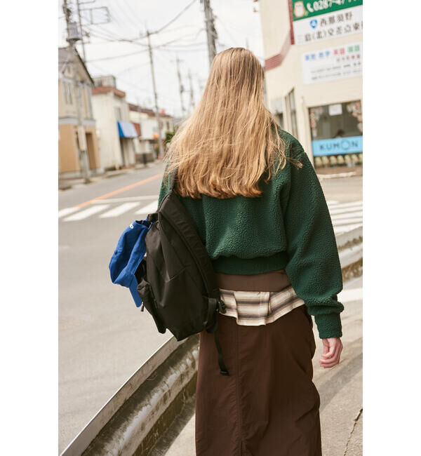 【ビショップ/Bshop】 Gymphlex | フリース ハーフジッププルオーバー WOMEN