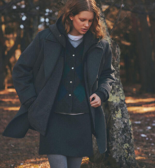 メンズファッションなら|【ビショップ/Bshop】 THE SHINZONE | ARGYLE KNIT VEST WOMEN