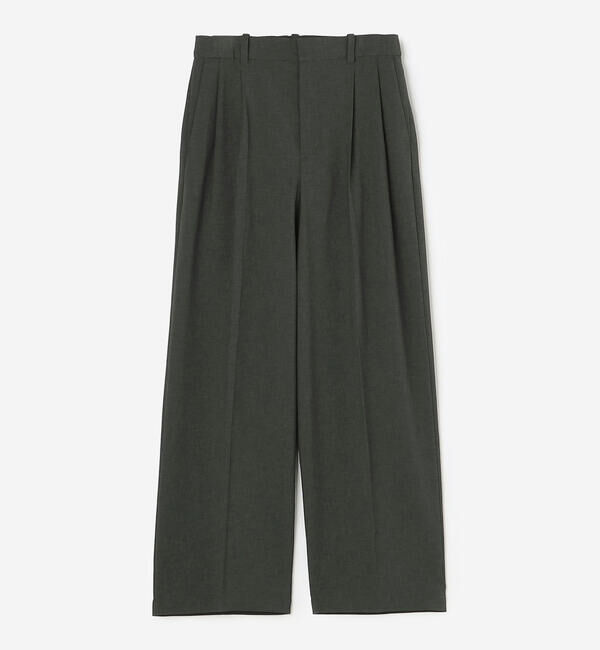 【ビショップ/Bshop】 Goldwin | ツータックストレートパンツ WOMEN