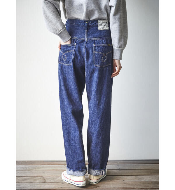 ߥͤ㤨֡ڥӥå/Bshop orSlow | HIGH WAIST SELVEDGE DENIM PANTS WOMENפβǤʤ26,400ߤˤʤޤ