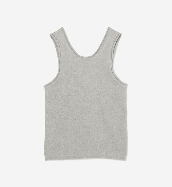 人気ファッションメンズ|【ビショップ/Bshop】 UNFIL | ブラッシュシルクコットン スリーブレストップ WOMEN