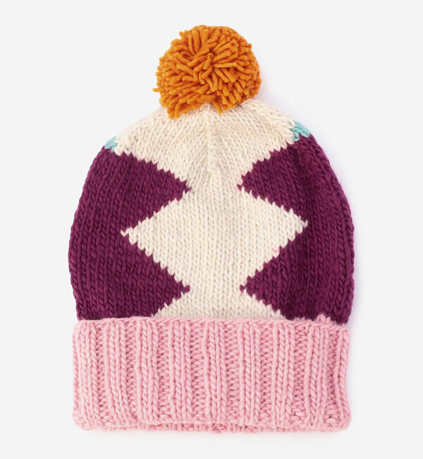 【ビショップ/Bshop】 CHAMULA | ニットキャップ PINK