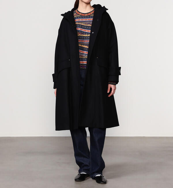 【ビショップ/Bshop】 MACKINTOSH | HUMBIE HOOD LONG COAT WOMEN
