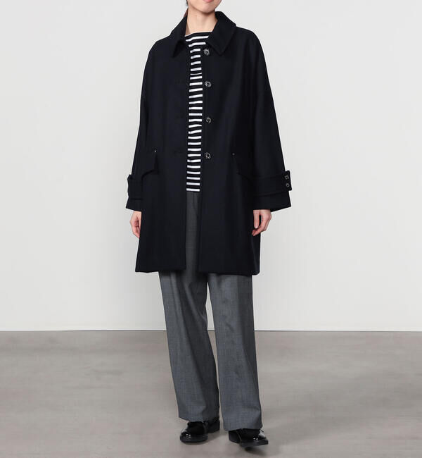 【ビショップ/Bshop】 MACKINTOSH | HUMBIE NAVY WOMEN