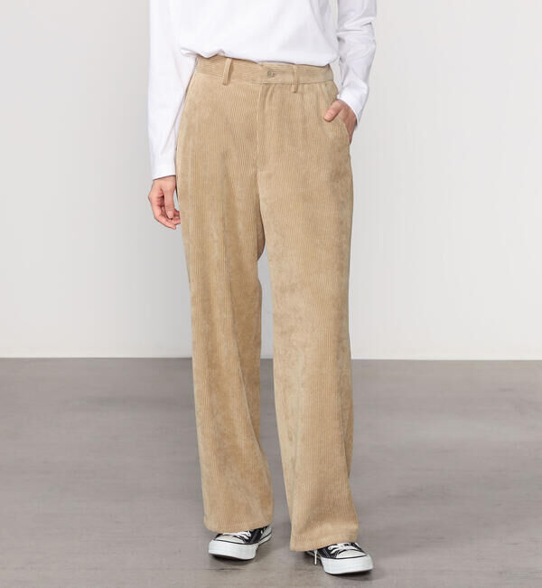 モテ系メンズファッション|【ビショップ/Bshop】 MORRIS & SONS | コーデュロイ イージーパンツ WOMEN