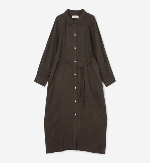 【ビショップ/Bshop】 WALANCE | ハイネック シャツドレス WOMEN